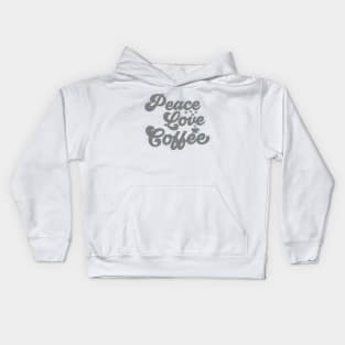Coffee is a human right Kids Hoodie